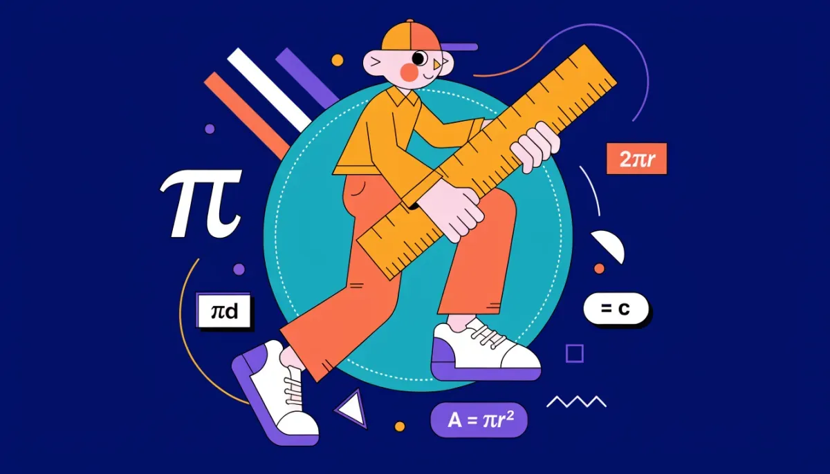 Cirkelns omkrets: formel, beräkning och HP-exempel