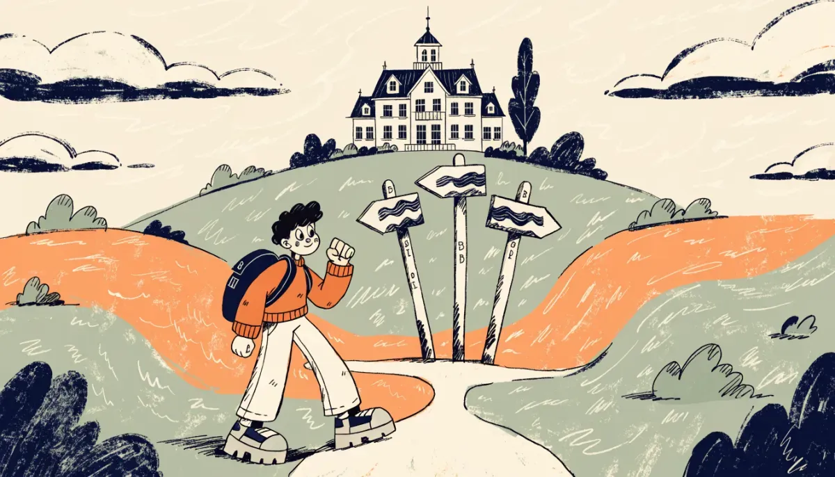 Studenter på psykologprogrammet i föreläsningssal